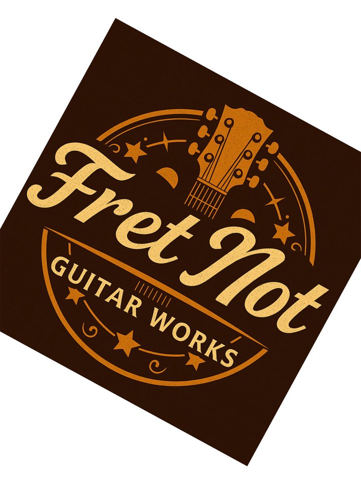 Fret Not Guitar Works Sticker product image (3)