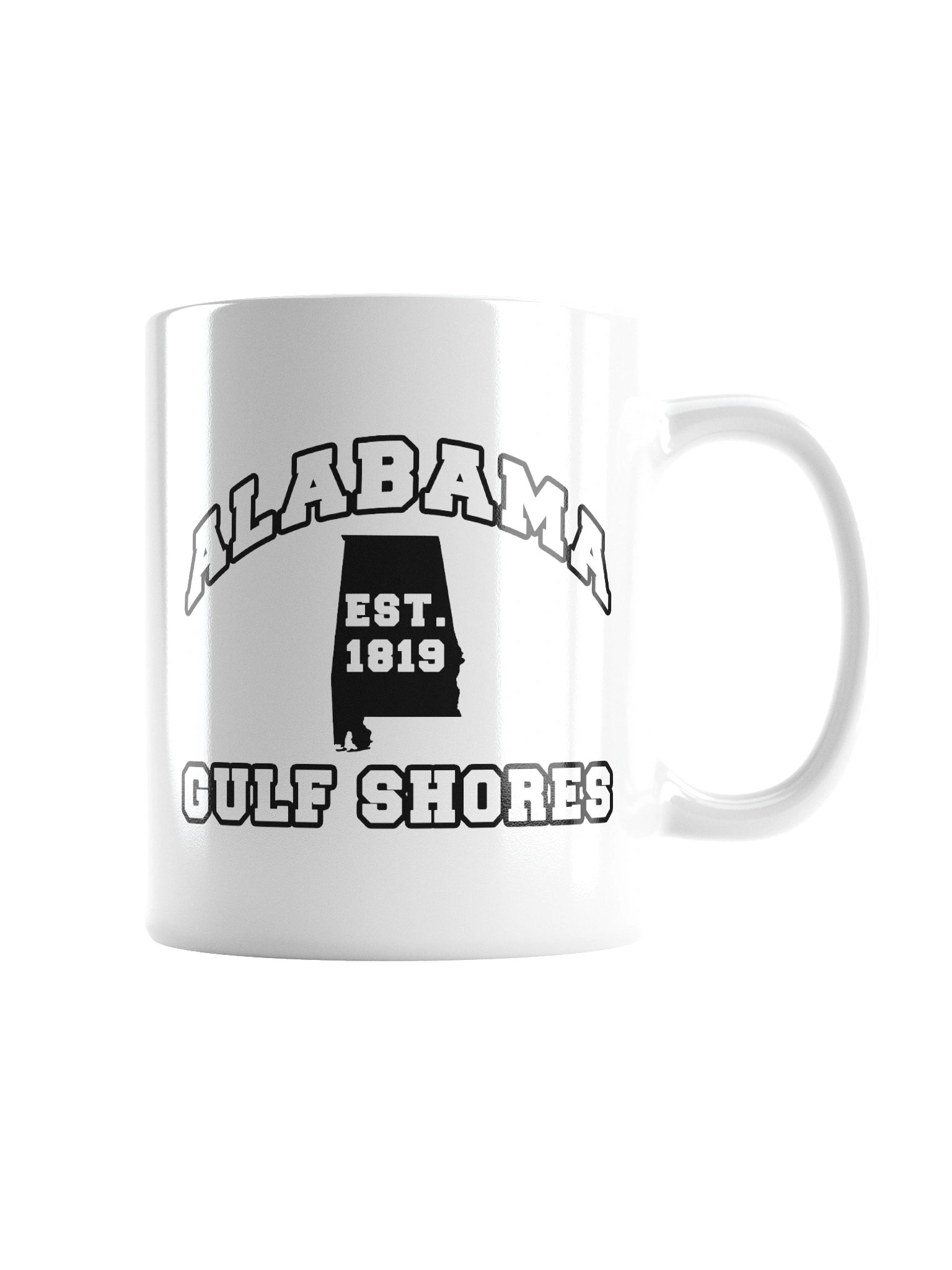 Alabama Est 1819 Gulf Shores Mug Cup product image (6)