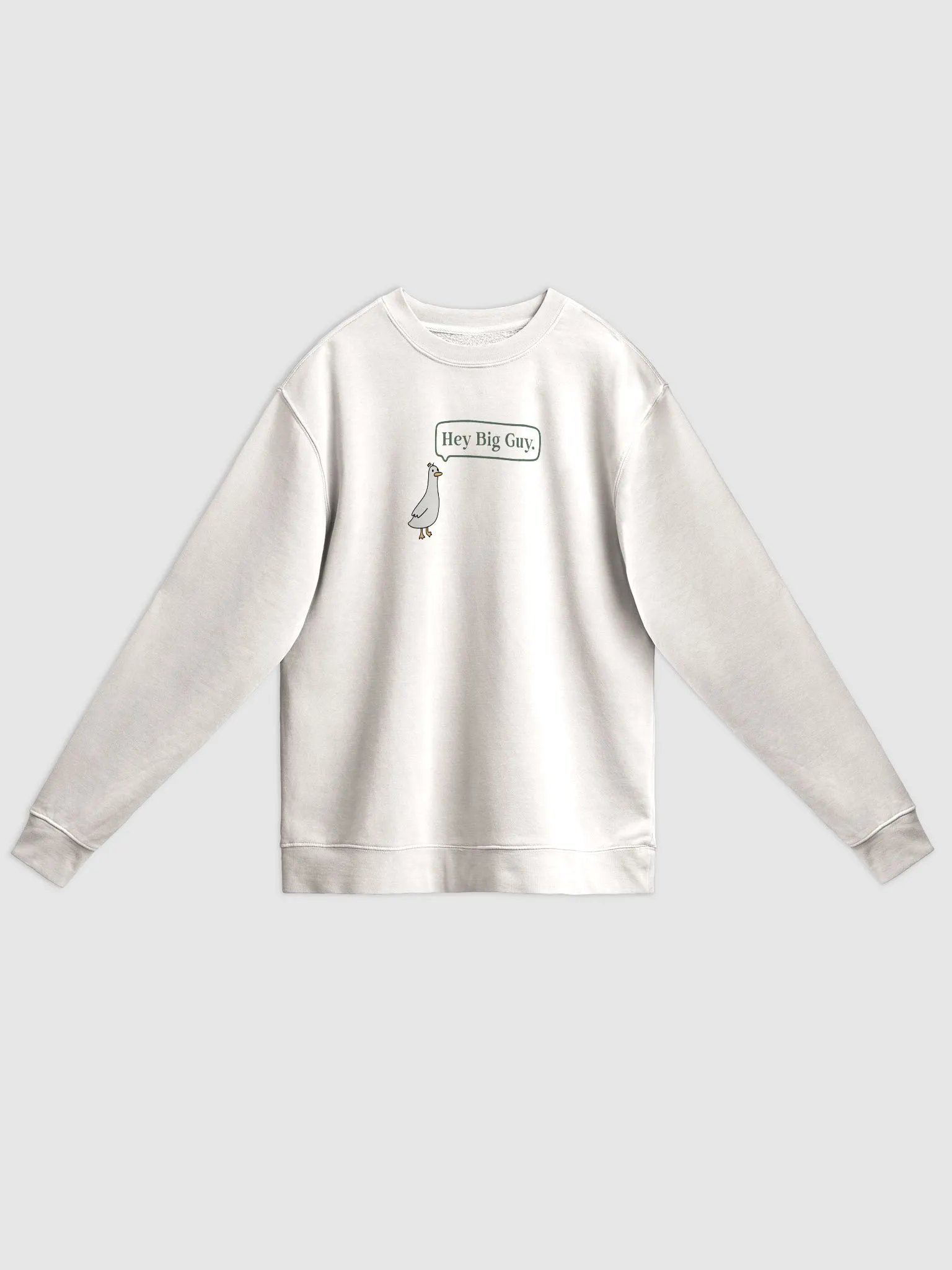 Hey Big Guy Pullover - Ivory product image (1)