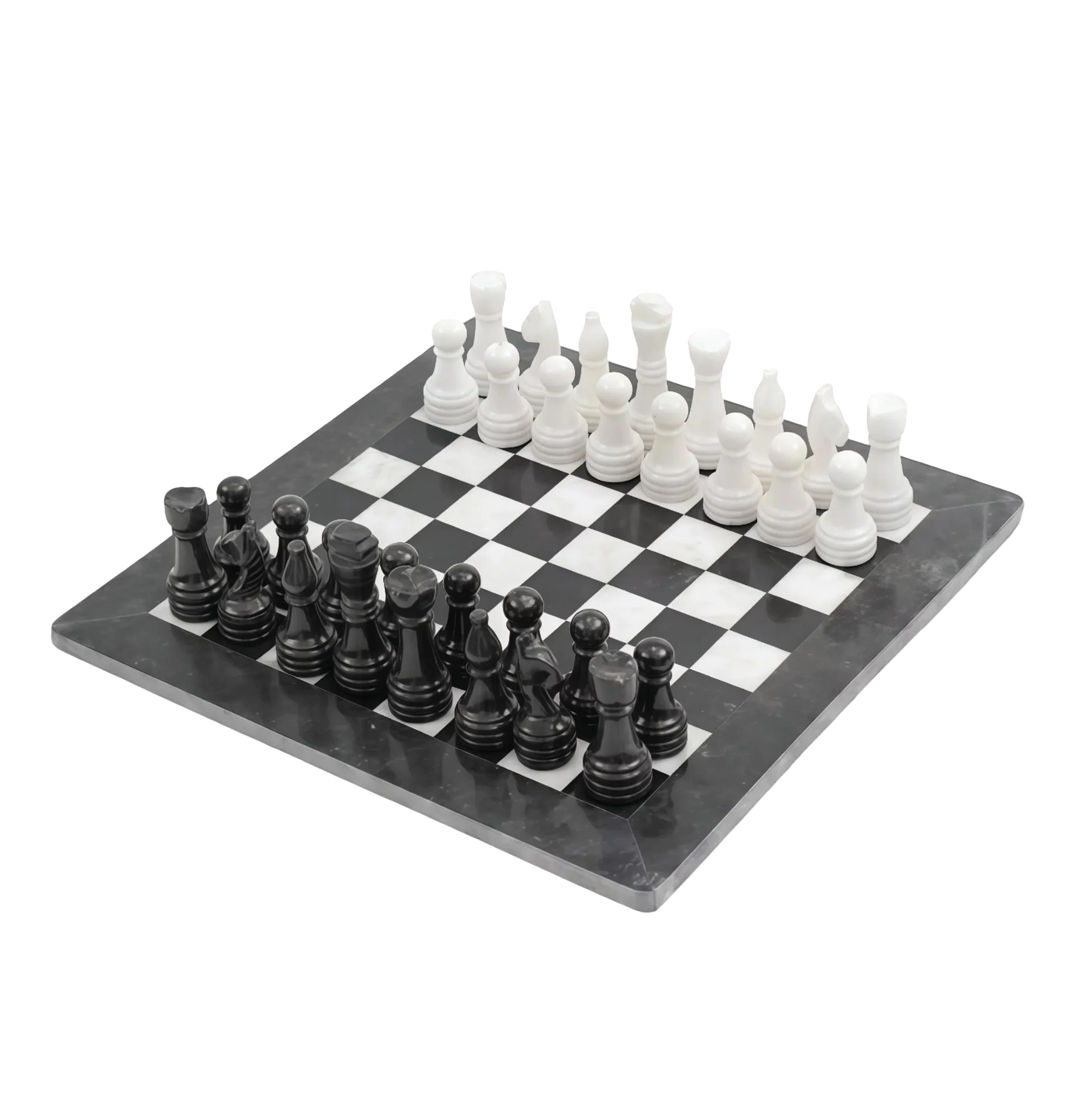 Chess Set Of Marble Made By Hand product image (1)
