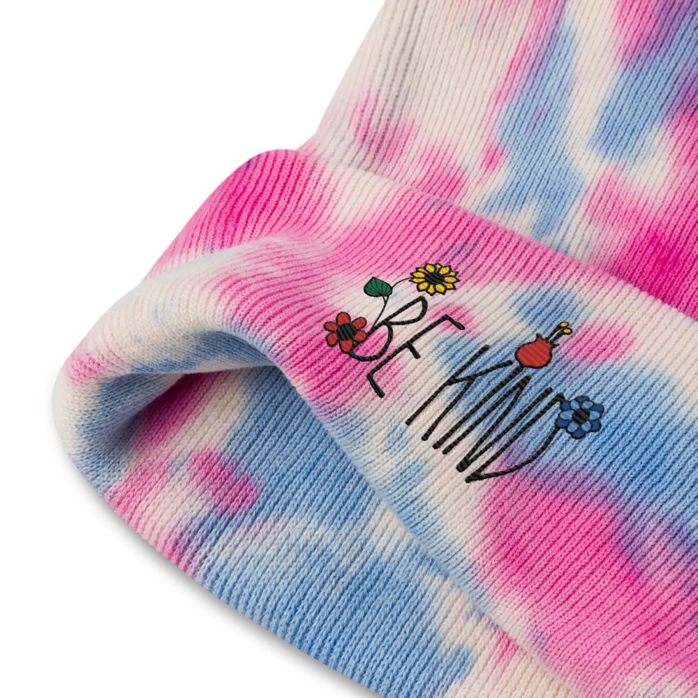 Be Kind Tie Dye Beanie product image (2)