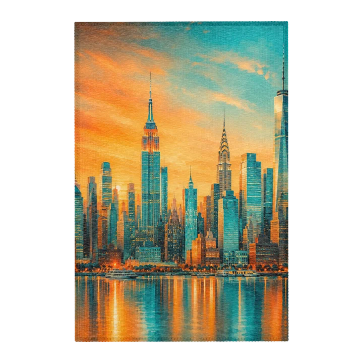 Manhattan Sunset Reflections - The Rug product image (1)