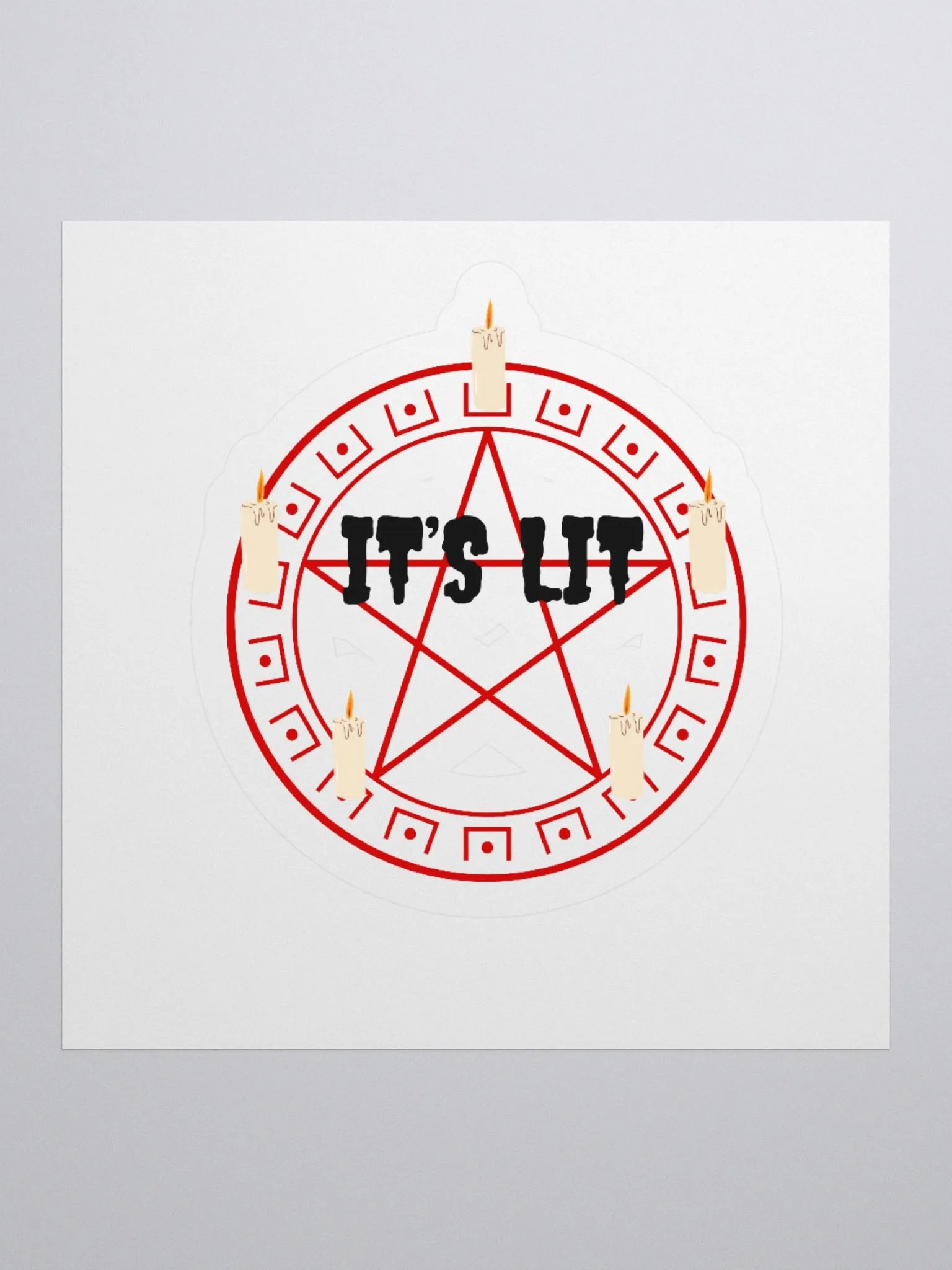 ITS LIT STICKER product image (4)