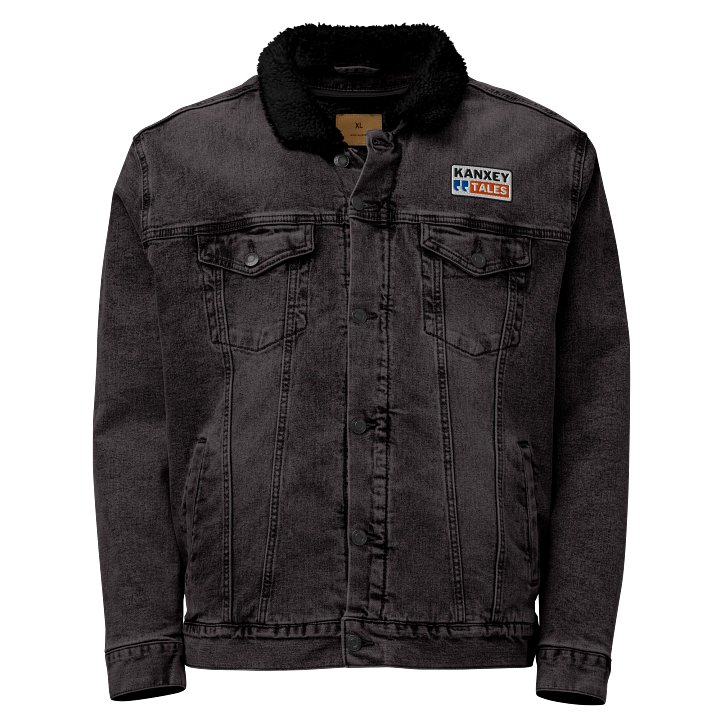 KANXEY Tales Unisex Sherpa Denim Jacket product image (1)