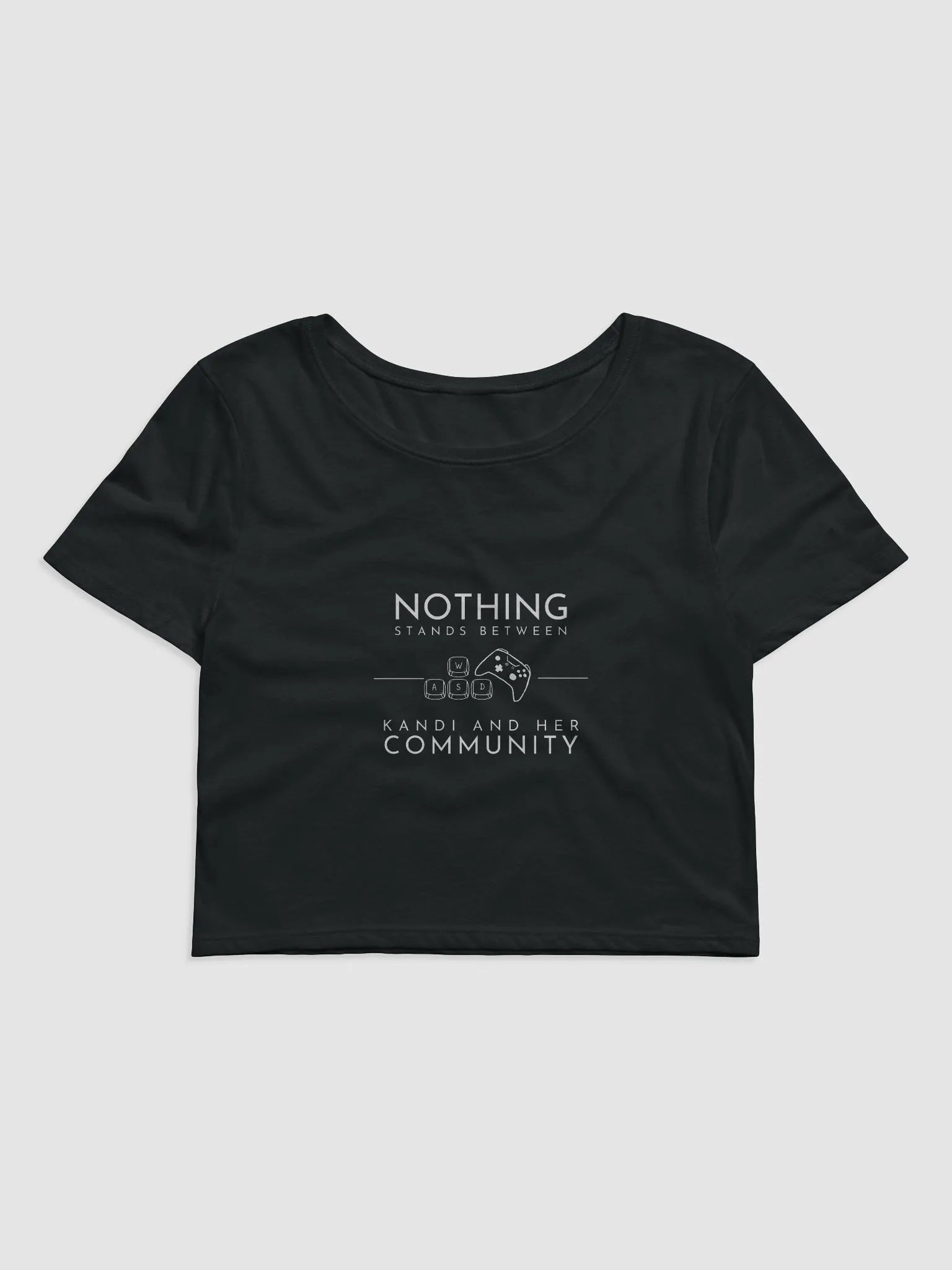 B&W Community Crop Top product image (1)