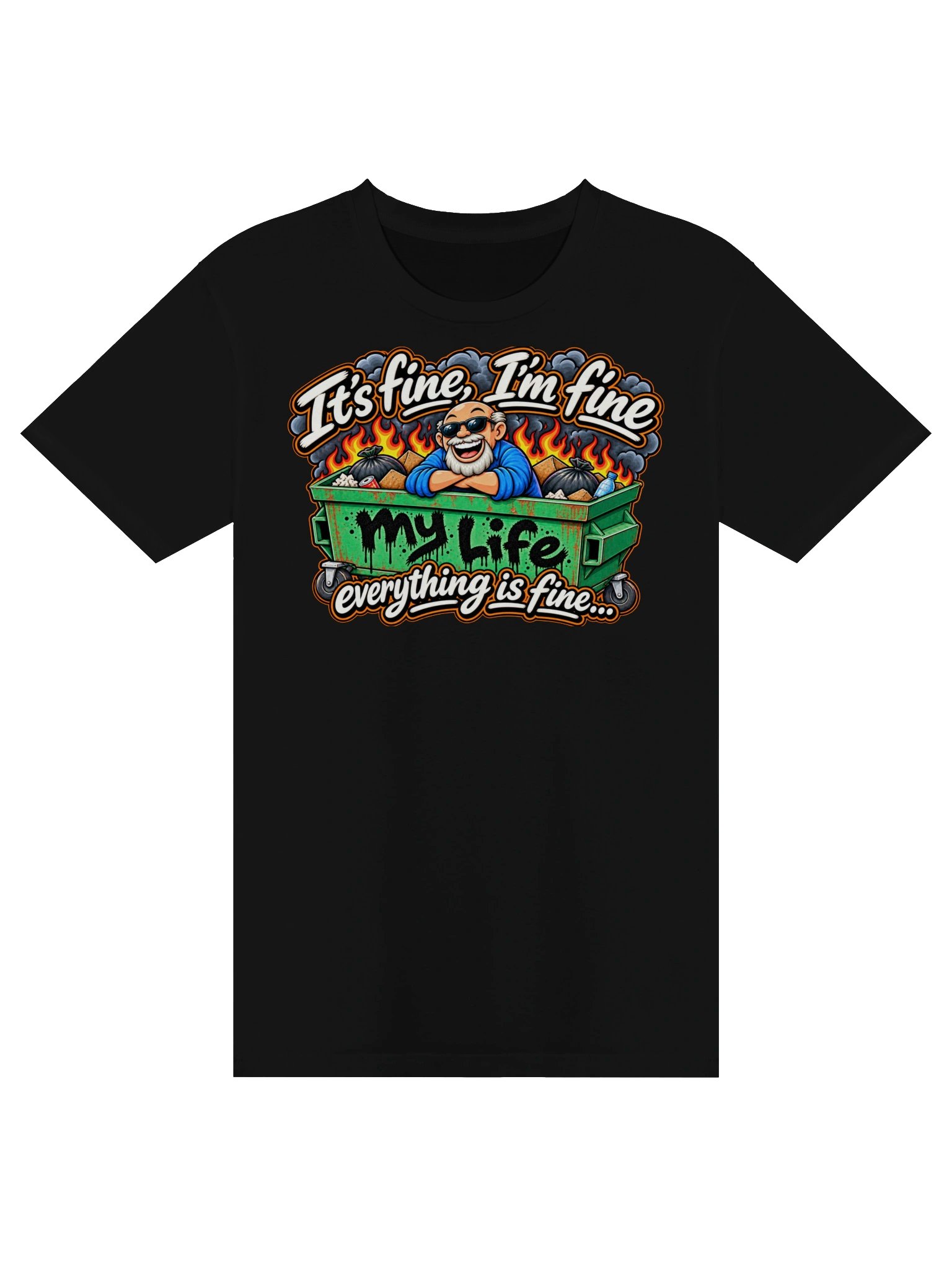 It’s Fine, I’m Fine – Everything Is Fine T-Shirt product image (2)