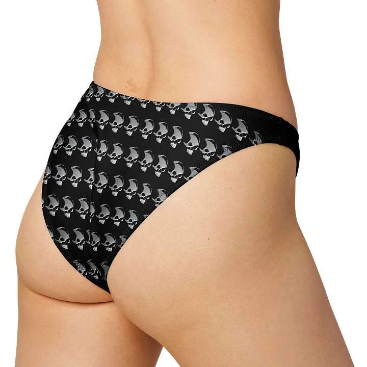 Armada Skull All-Over Print Recycled V-Cut Bikini Bottom product image (1)