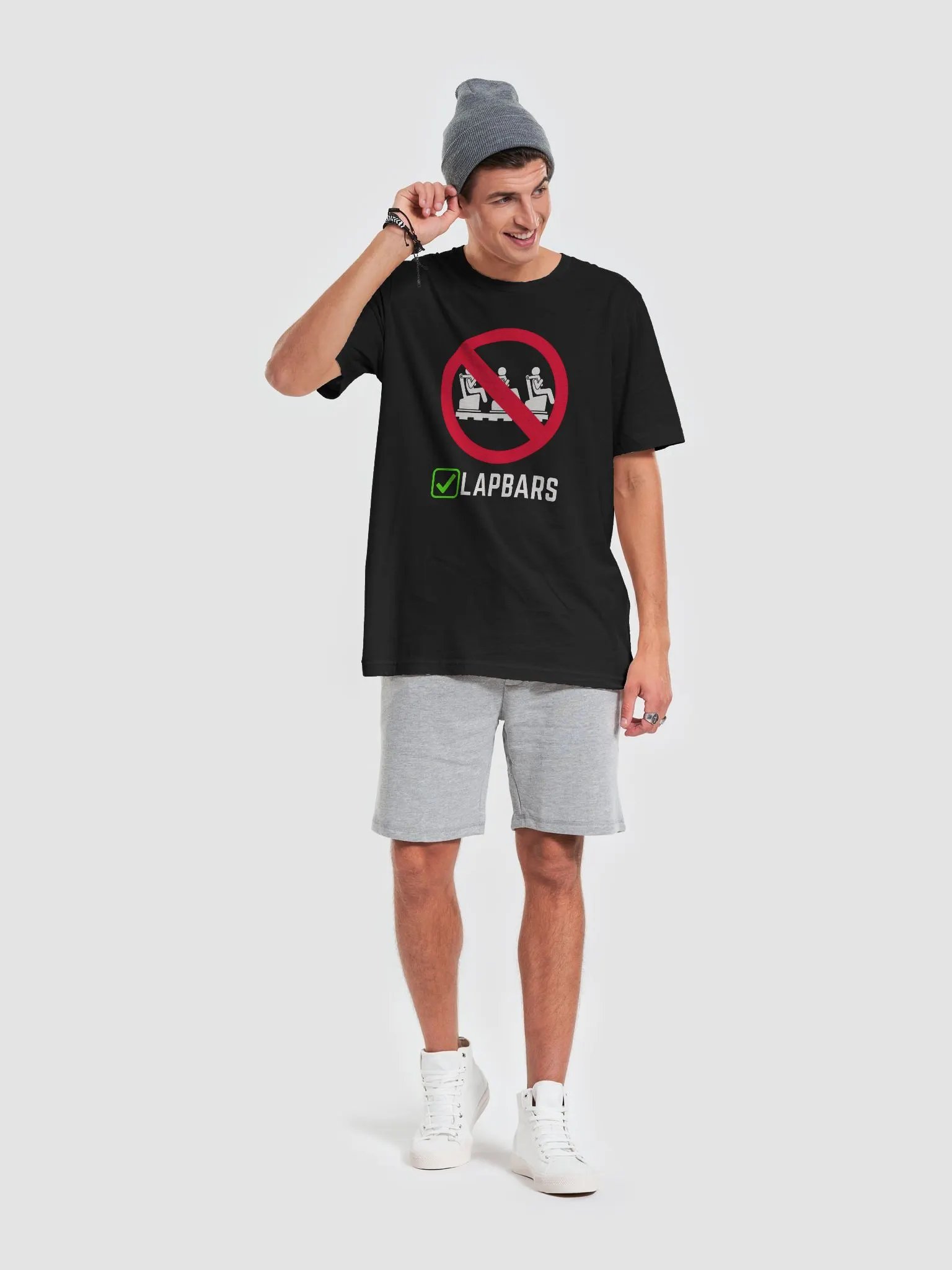 Lapbars Are Better Roller Coaster T-Shirt product image (4)