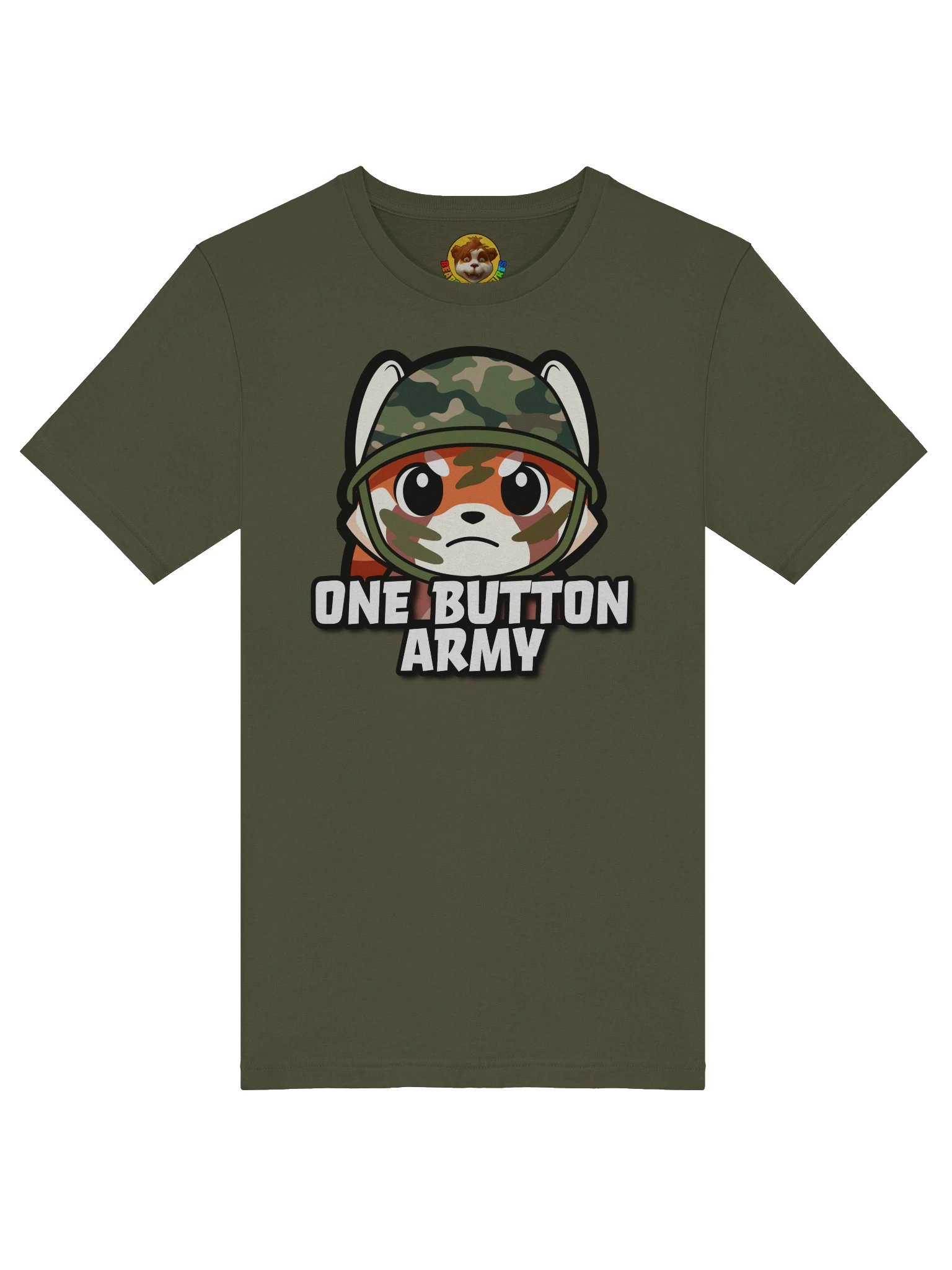 One Button Army T-Shirt product image (57)