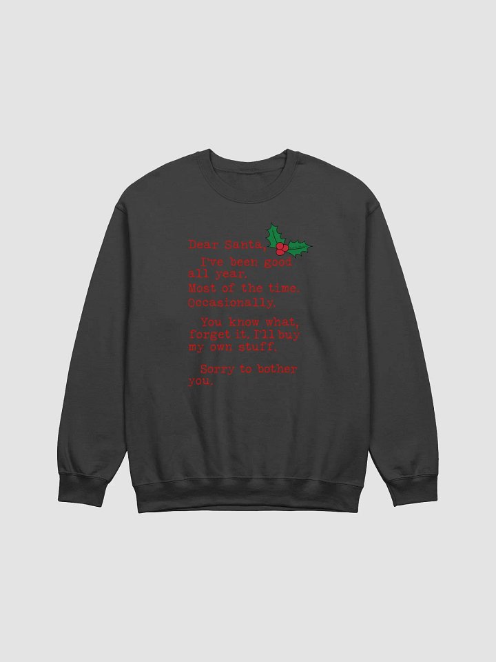 Holiday - Dear Santa Crewneck Sweatshirt product image (2)
