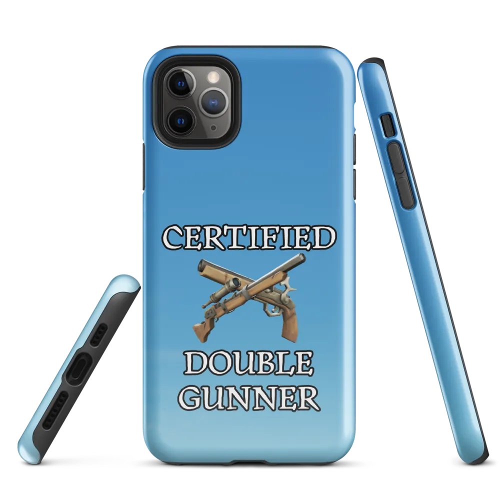 Certified Double Gunner iPhone Case product image (3)