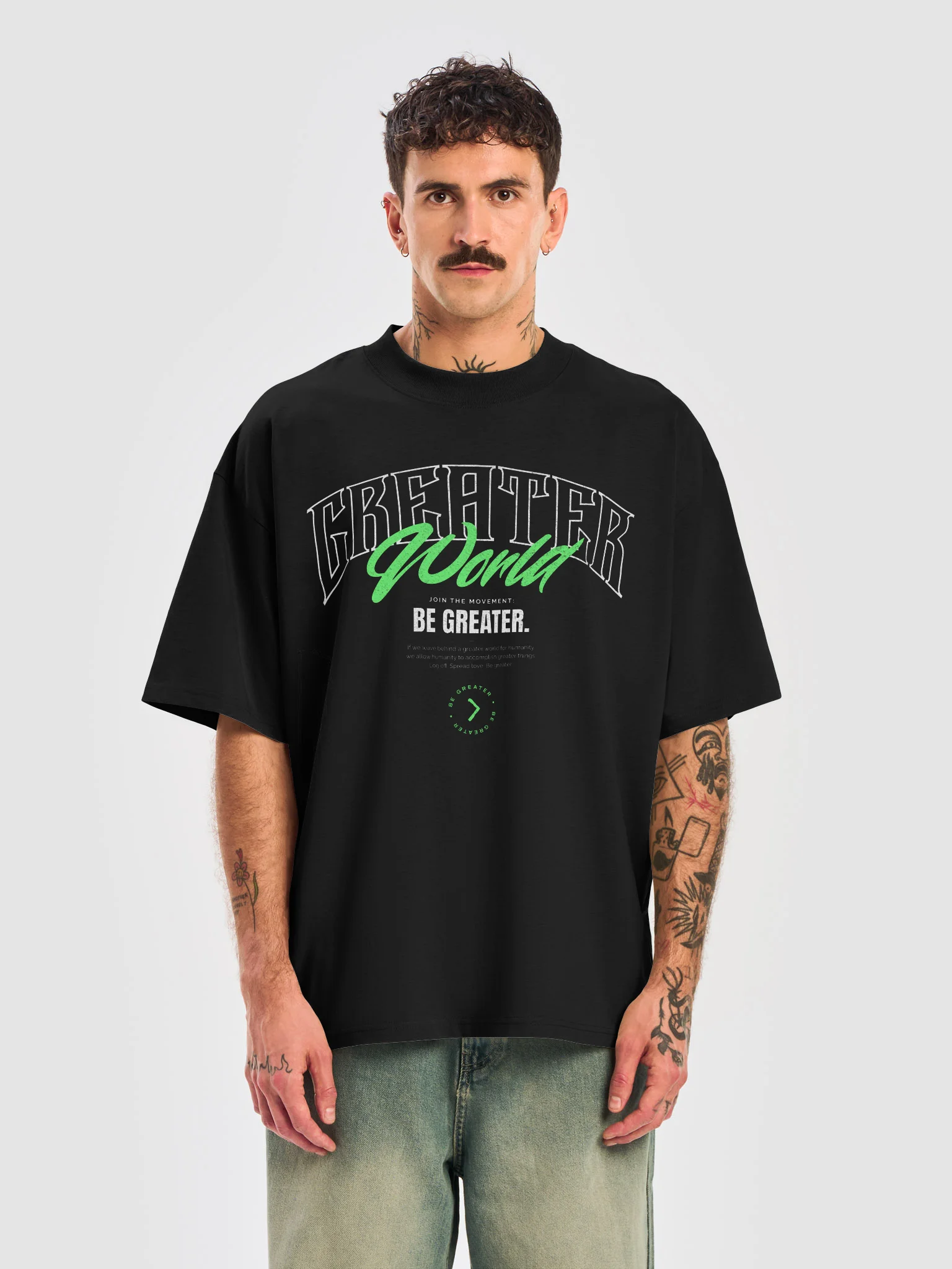 Greater world. Shirt product image (3)