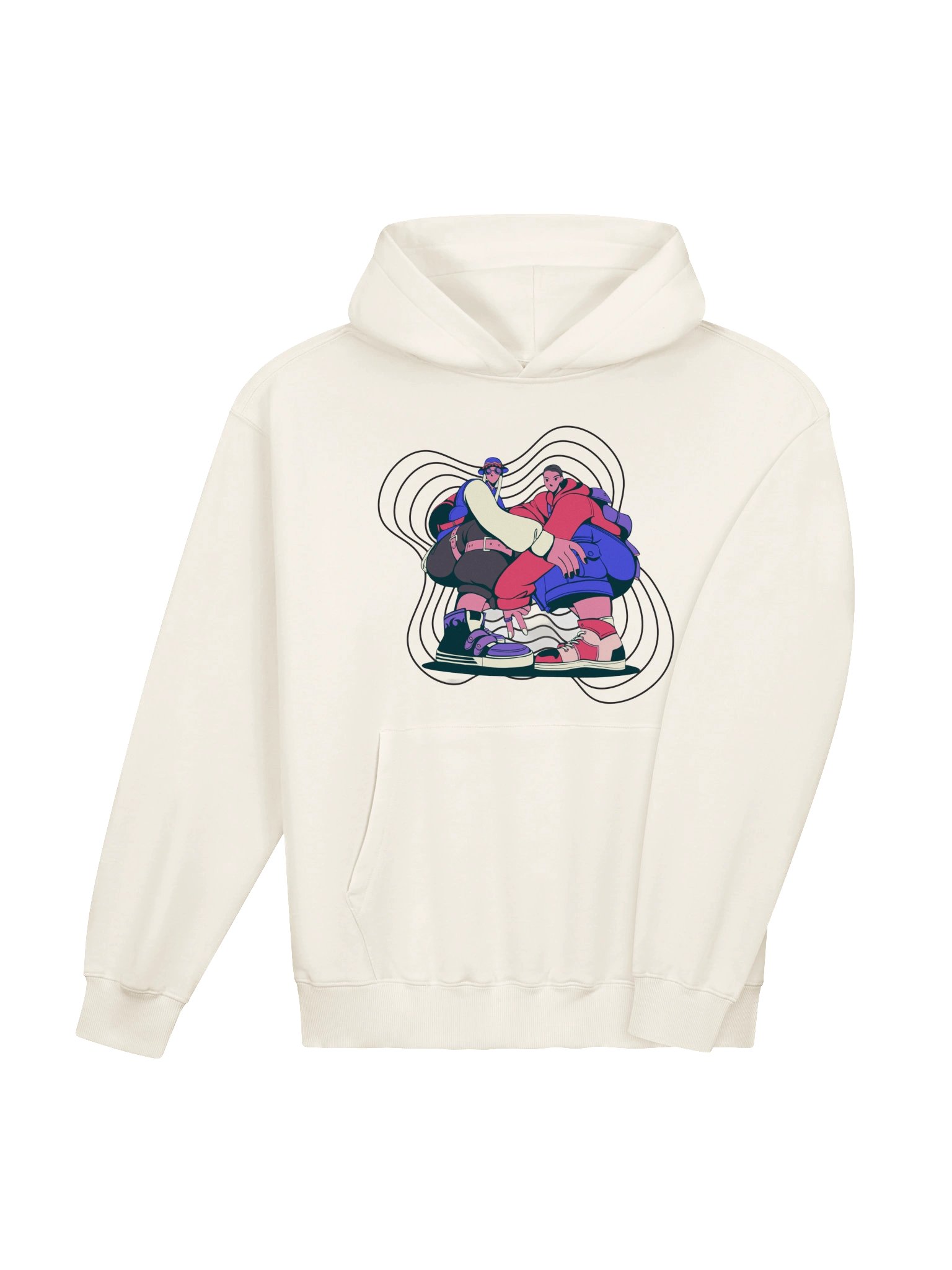 Bold Streetwear Duo Hoodie product image (7)