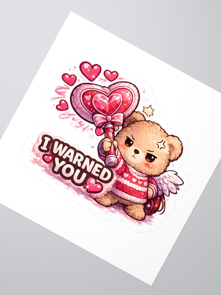 Aldranon warning Kiss Cut Stickers product image (2)