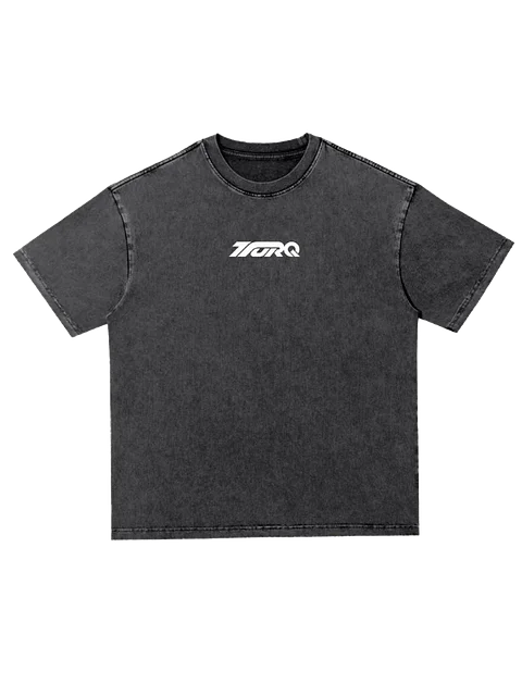 Driven by the Community: Snow Washed Heavyweight Oversize T-Shirt