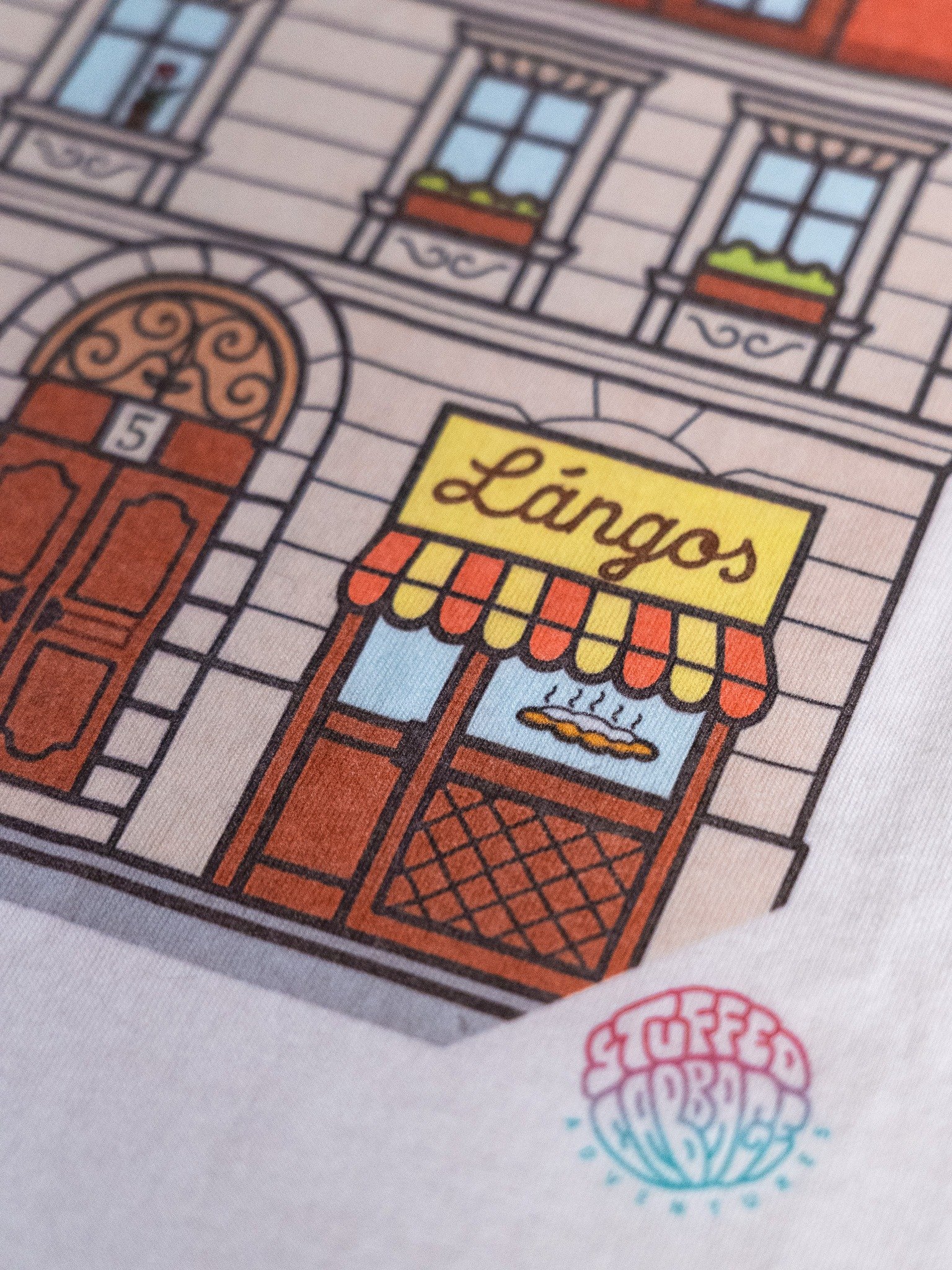Classic Budapest Building Tee product image (52)