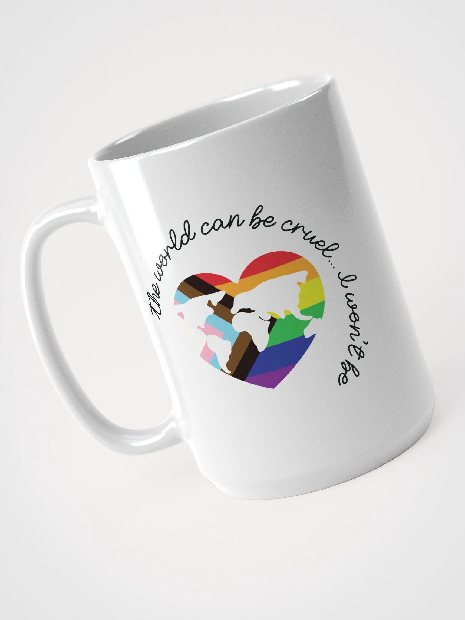 Rainbow Heart Mug product image (3)
