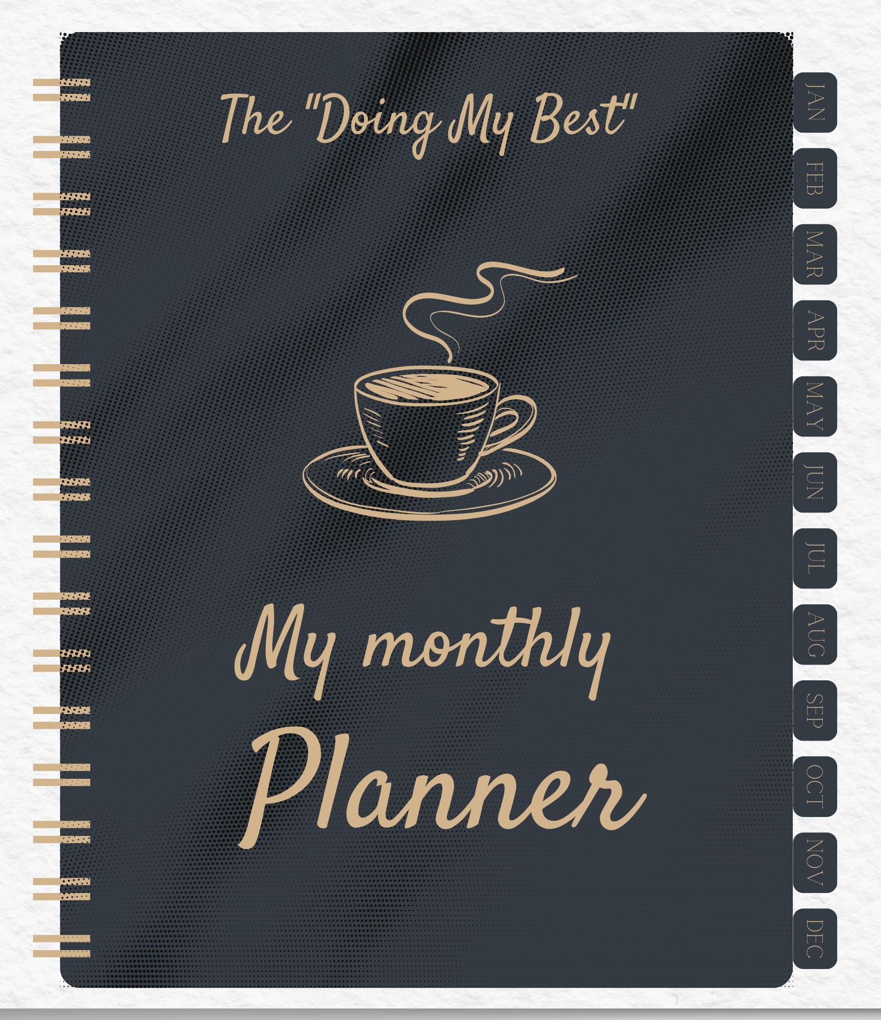 The "Doing My Best" Monthly Planner for Moms product image (1)