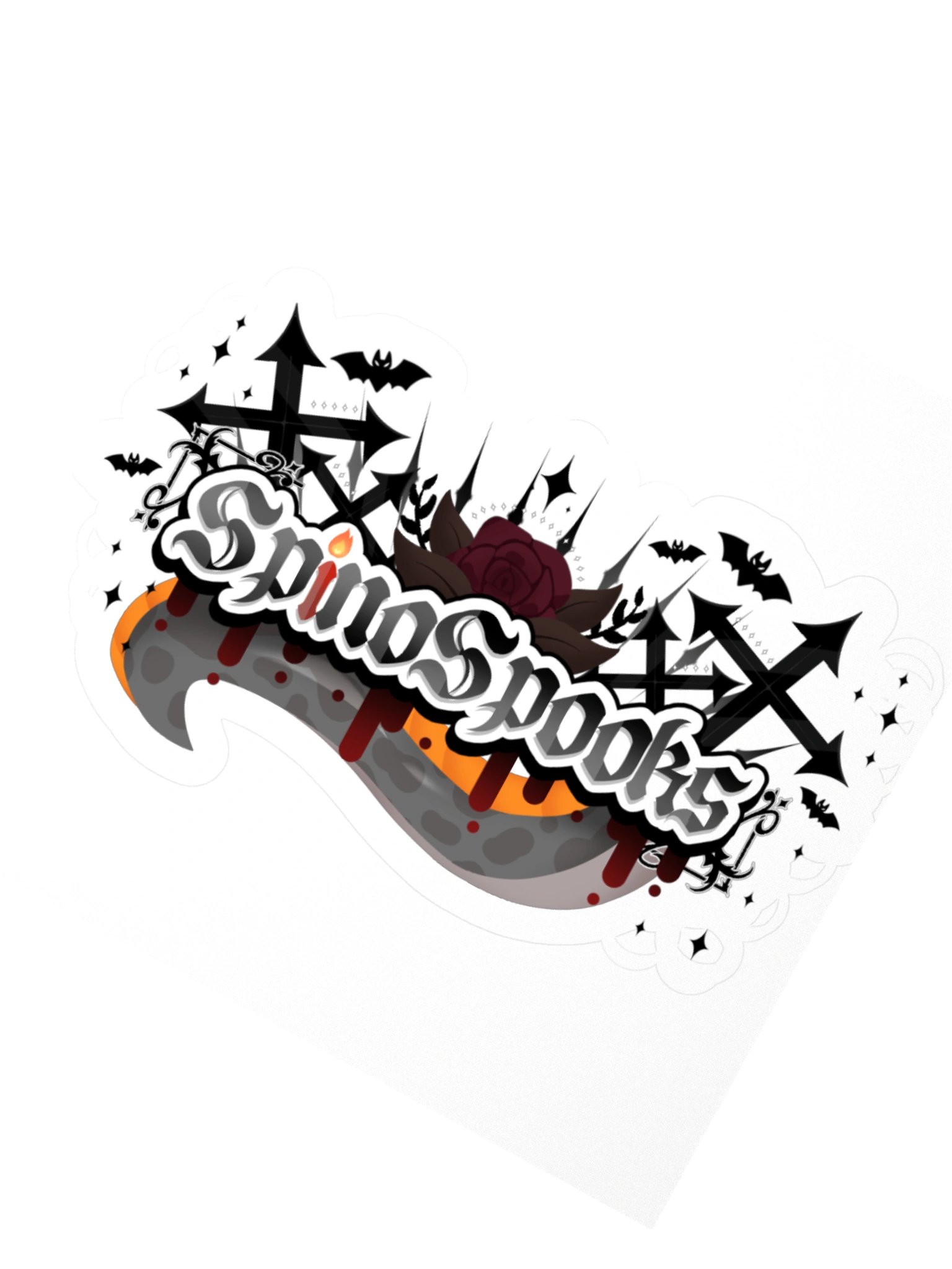 Midnight Bite || Logo Sticker product image (7)