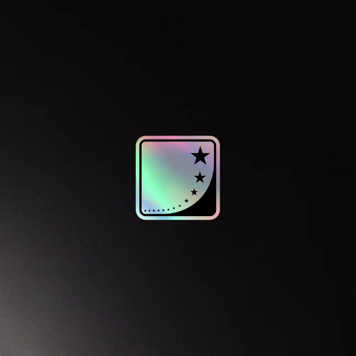 eu/acc Holographic Sticker product image (2)