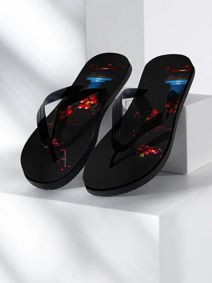 Symmetrical Blossom Flip-Flops product image (1)