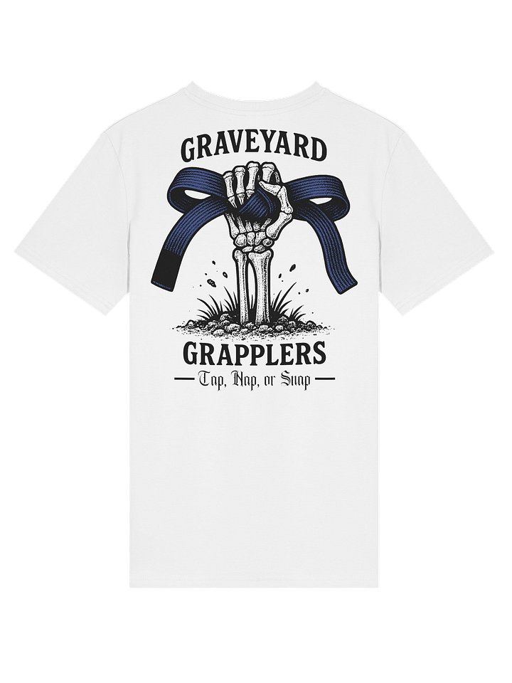 Graveyard Grapplers Ranked Tee | Blue Belt product image (2)