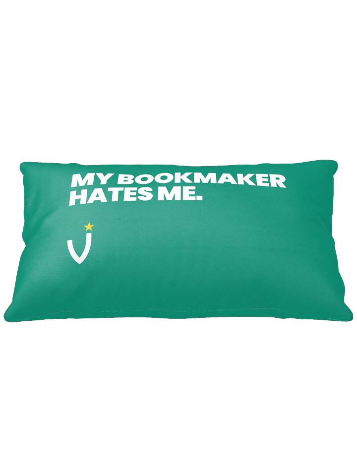 MY BOOKMAKER HATES ME Basic Pillow product image (1)