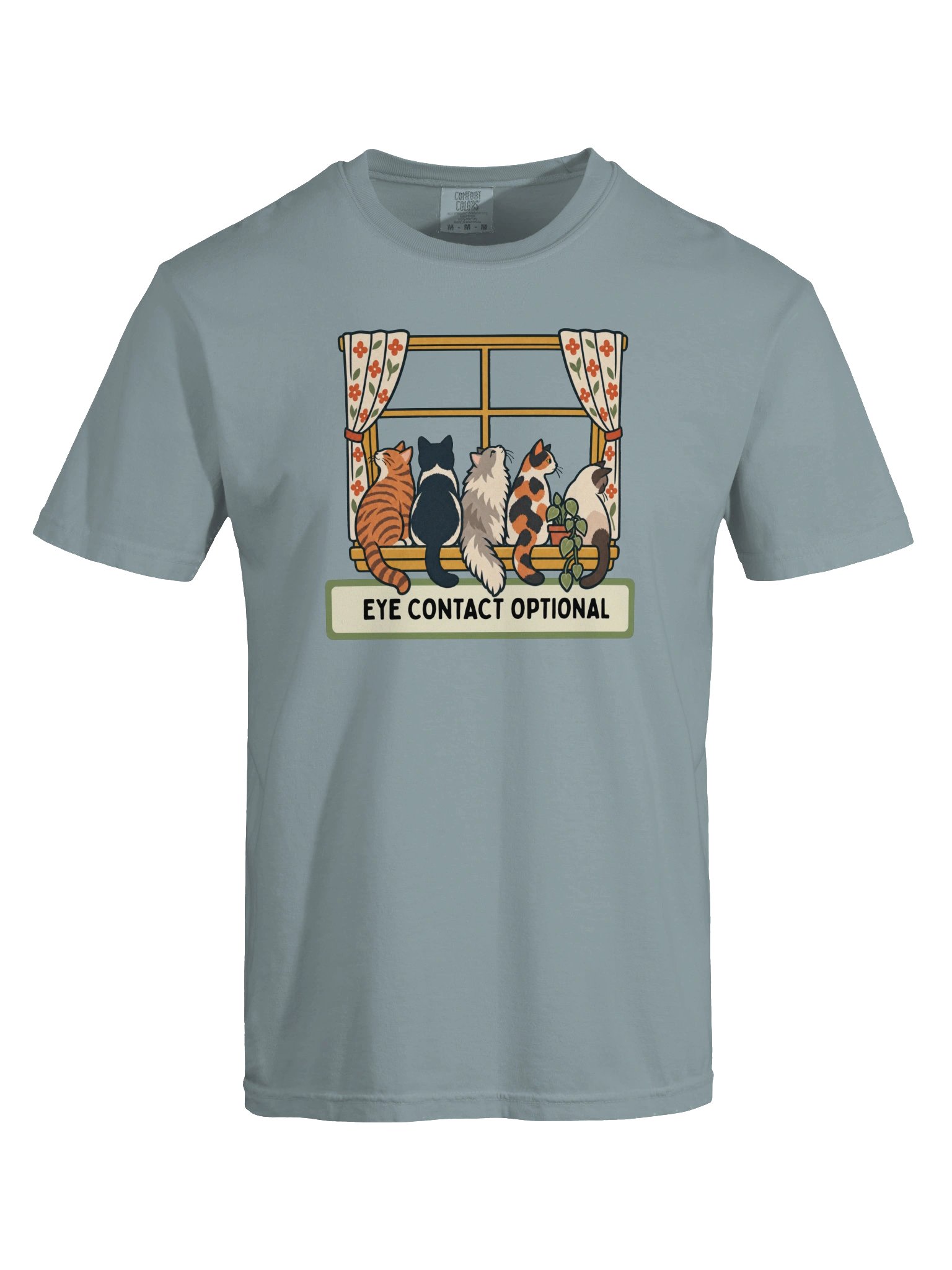 Eye Contact Optional - Adult Unisex Tee product image (9)
