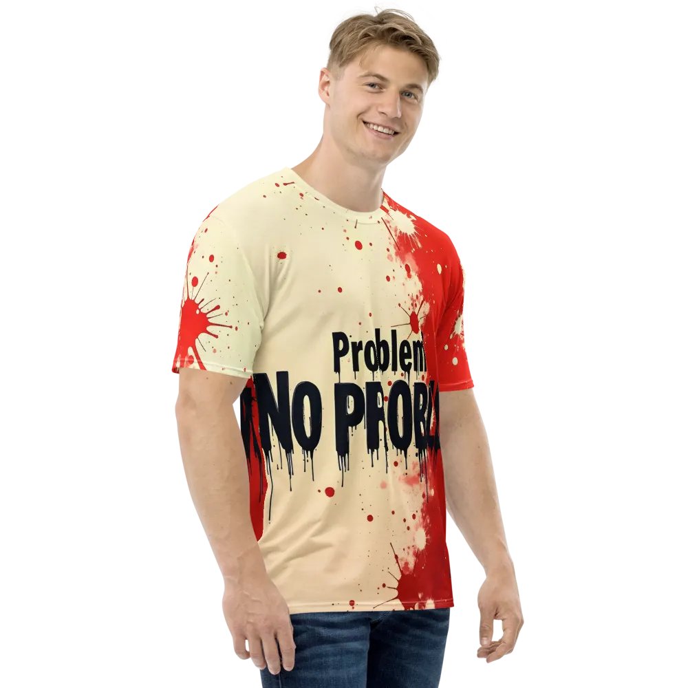 Problem? No Problem All-Over Print Tee product image (2)