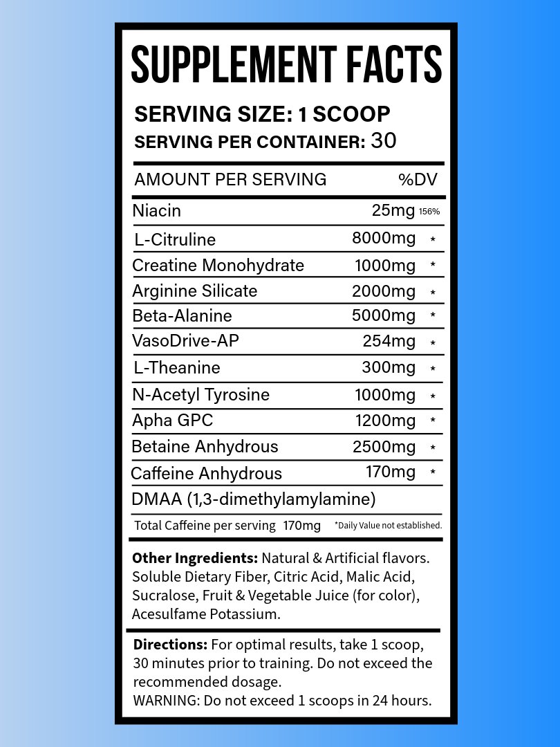 PRE-WORKOUT ULTIMATE PUMP product image (2)