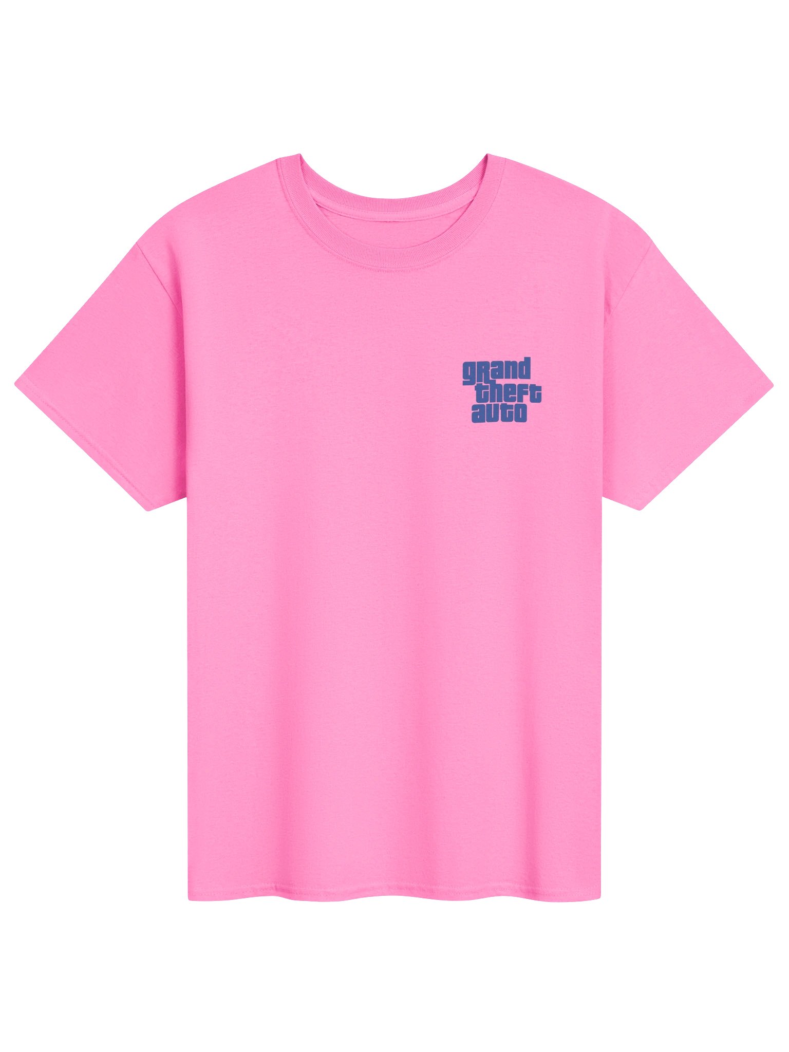 GTA VI Logo T-Shirt | Grand Theft Auto 6 Logo Tee - Pink product image (2)