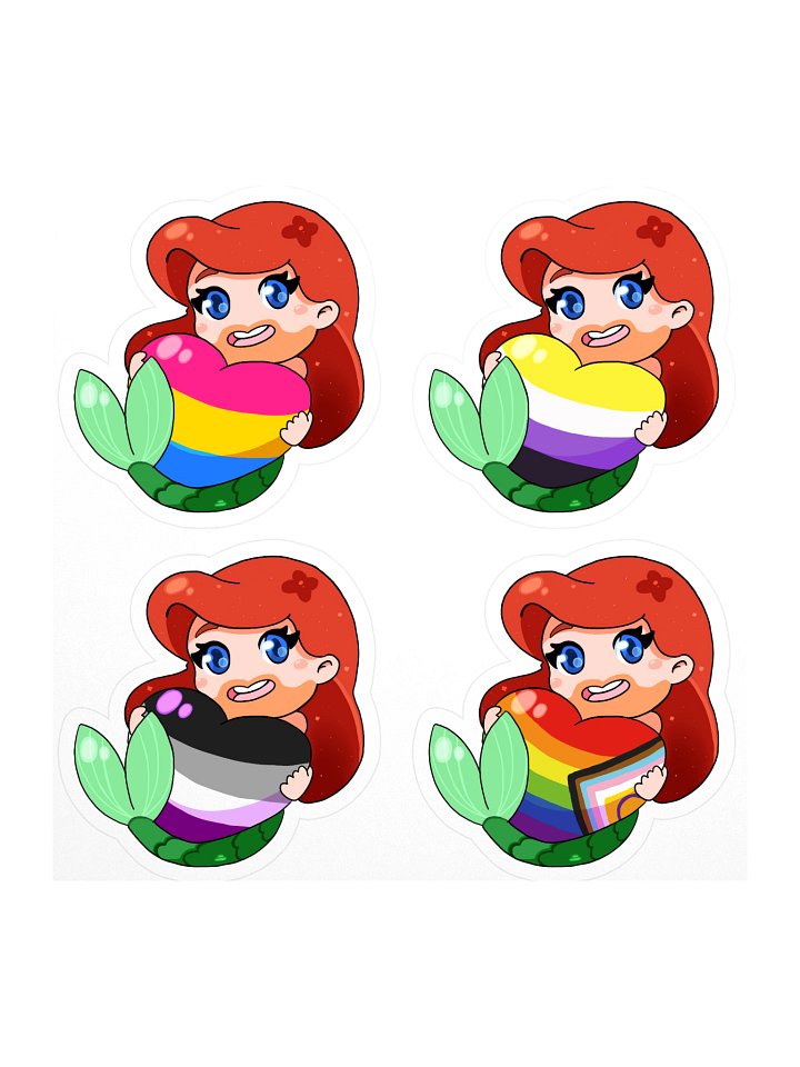 Samalytical Mermaid Stickers - Q+ product image (1)