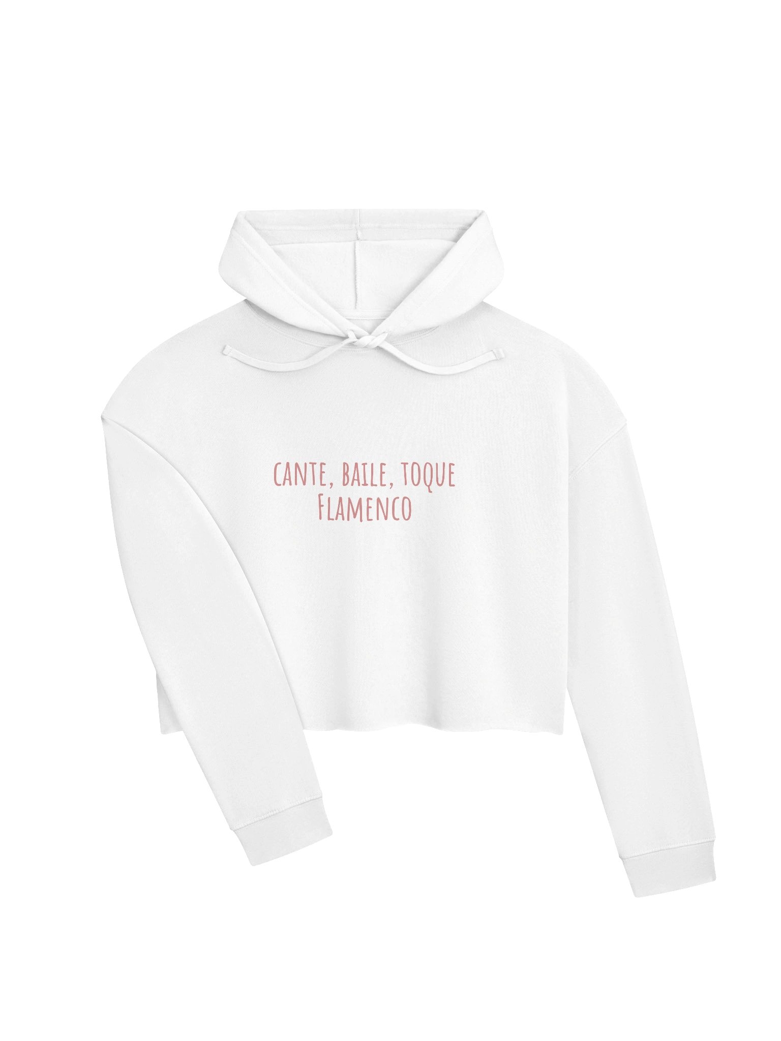 "Carmen" Hoodie cropped Long Sleeve Red / White product image (3)