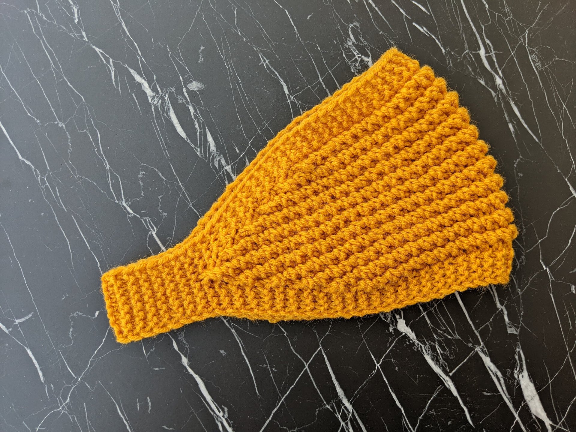 Popcorn Stitch Wide Ear Warmer Knitting Pattern product image (5)