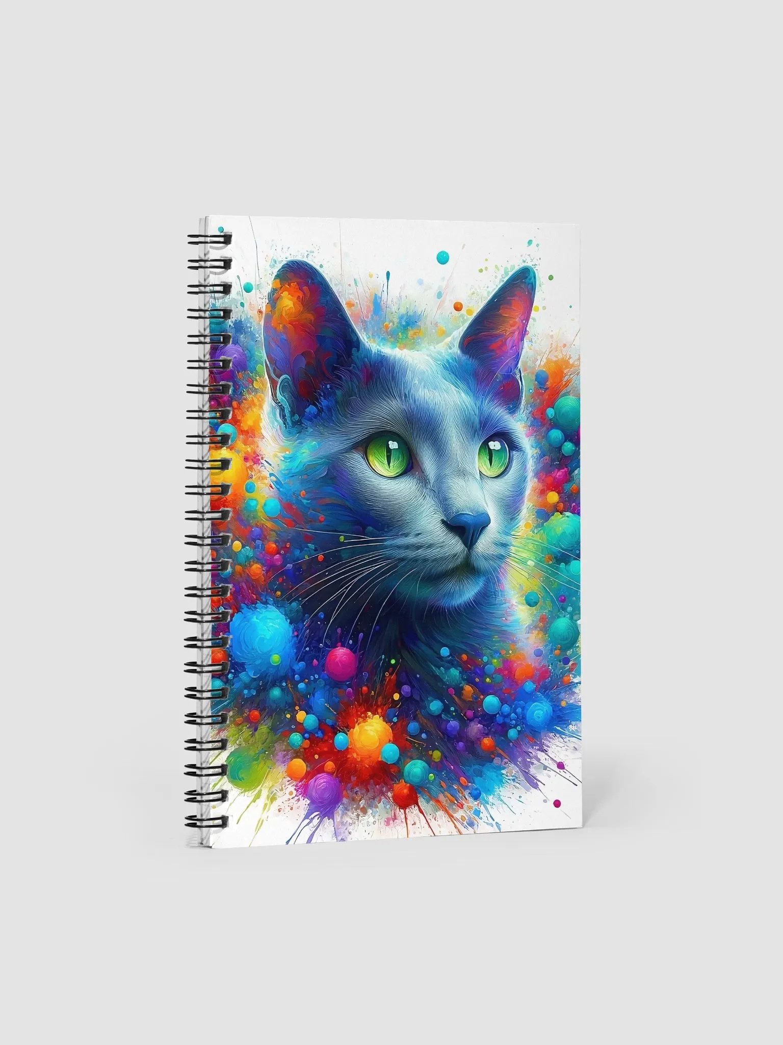 Spiral Notebook: Russian Blue 3 product image (1)