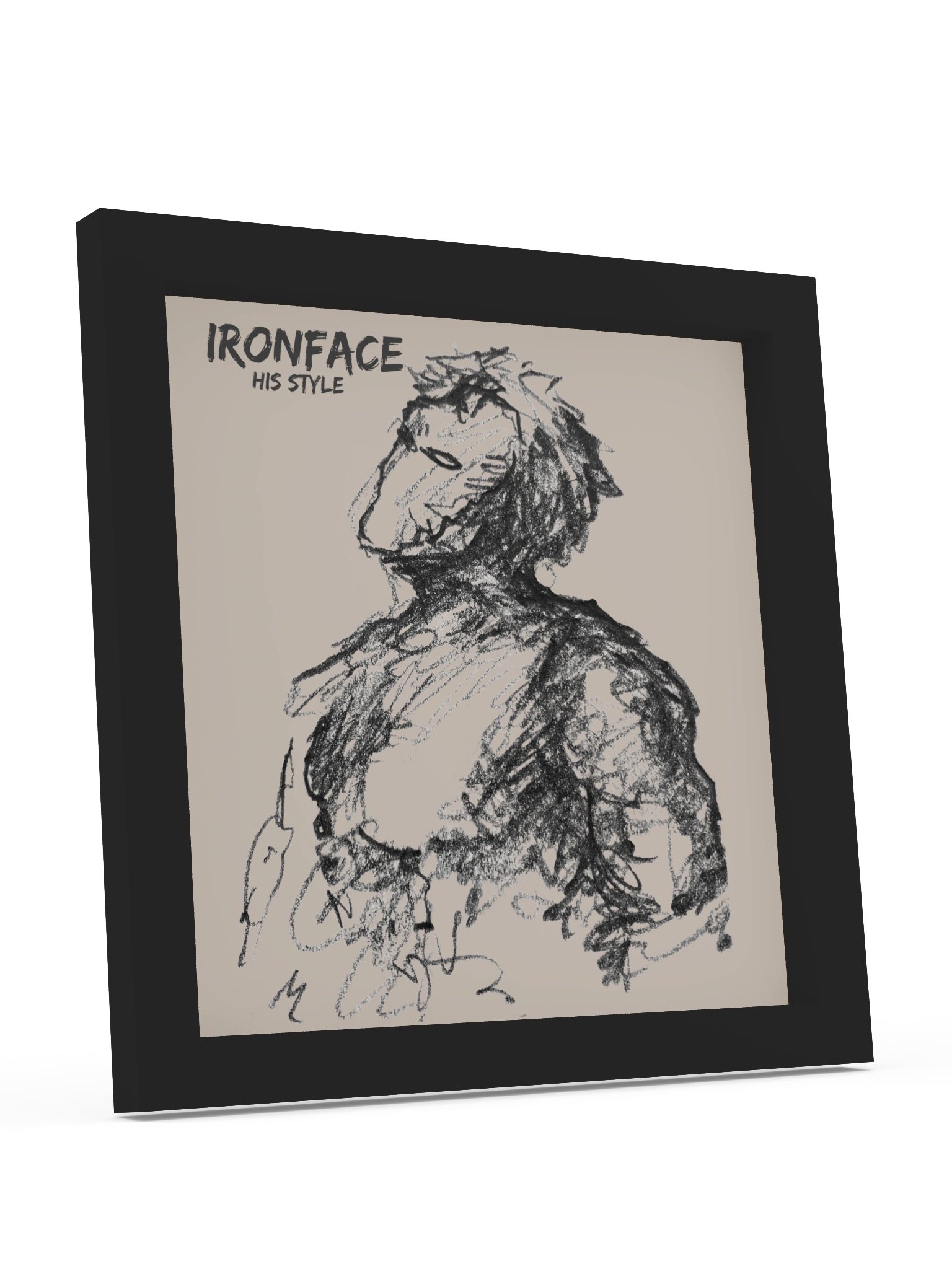 Ironface: His Style - Framed Wall Print product image (4)
