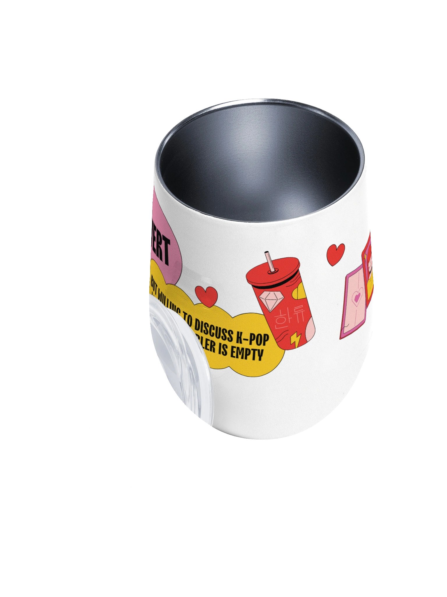 K-Pop Introvert Wine Tumbler product image (3)