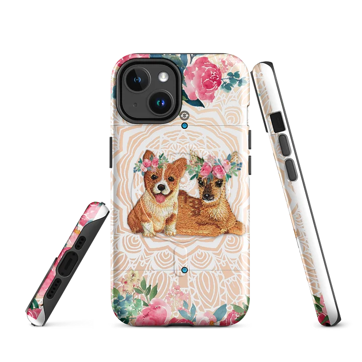 FLOWER FRIENDS DOG AND FAWN ®IPhone product image (1)