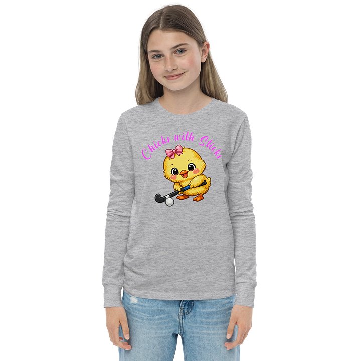 CHICKS WITH STICKS - YOUTH LONG SLEEVE TEE product image (2)