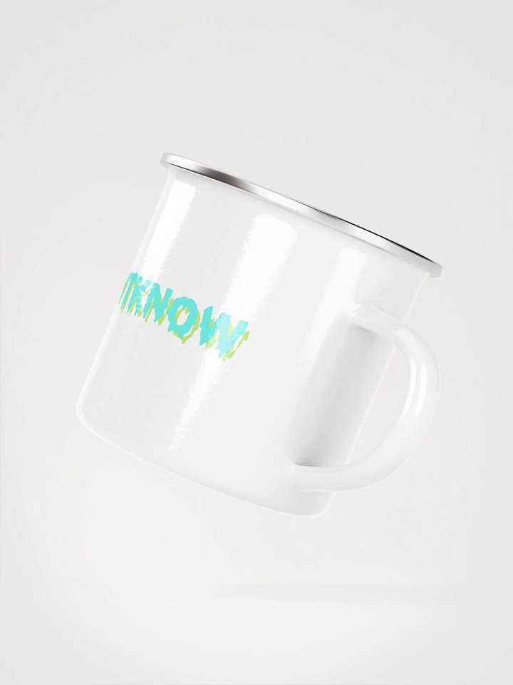 Might Know Enamel Mug product image (2)