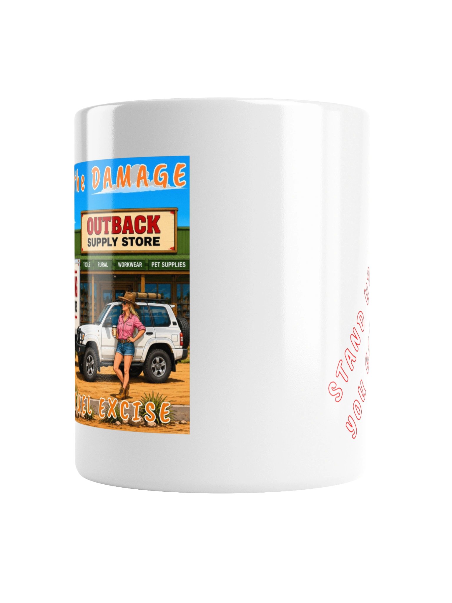 Reverse the Damage Abolish Fuel Excise Mug product image (3)