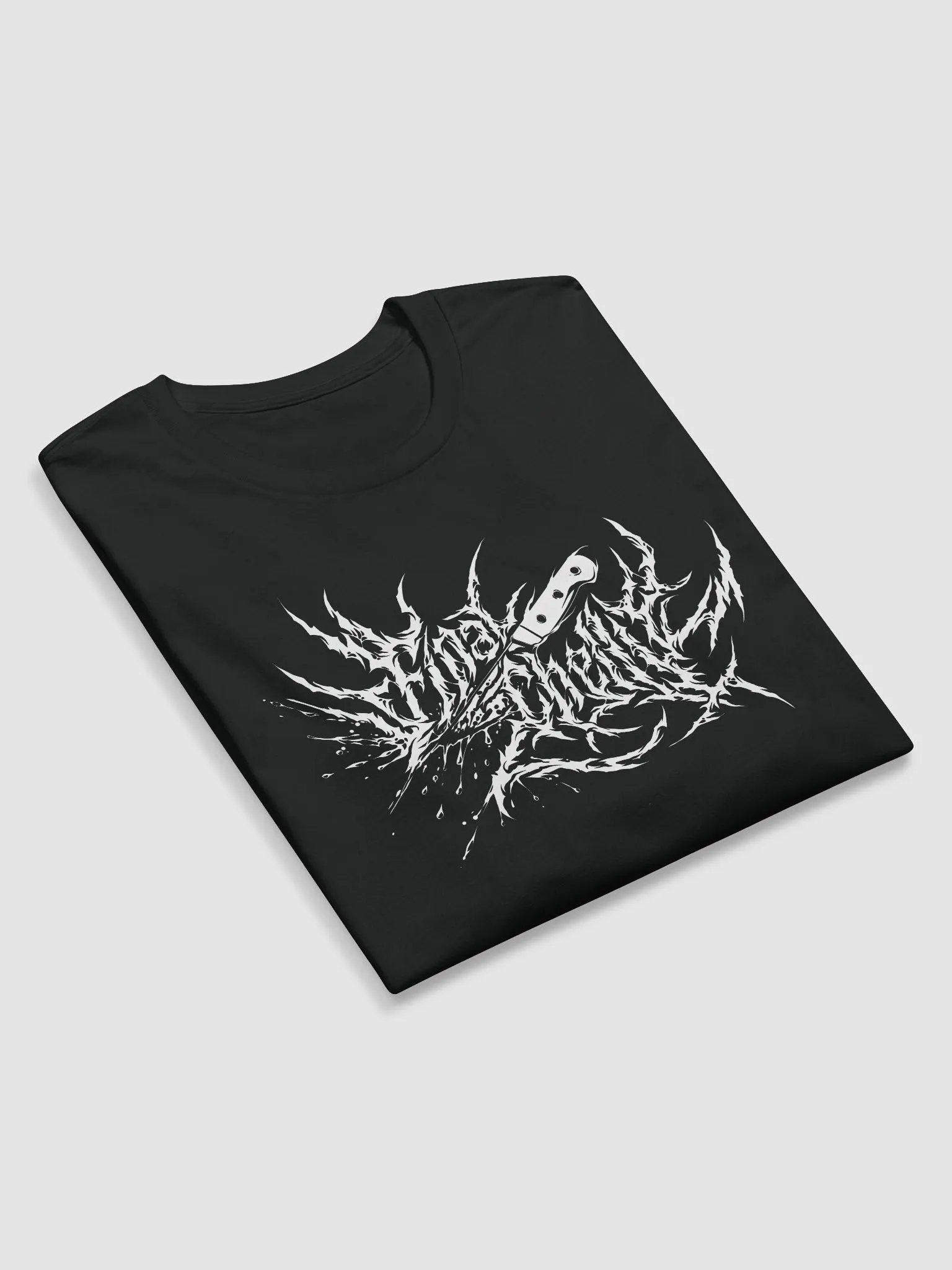 Keep It Metal White Logo Premium Fitted Printed Long Sleeve product image (6)
