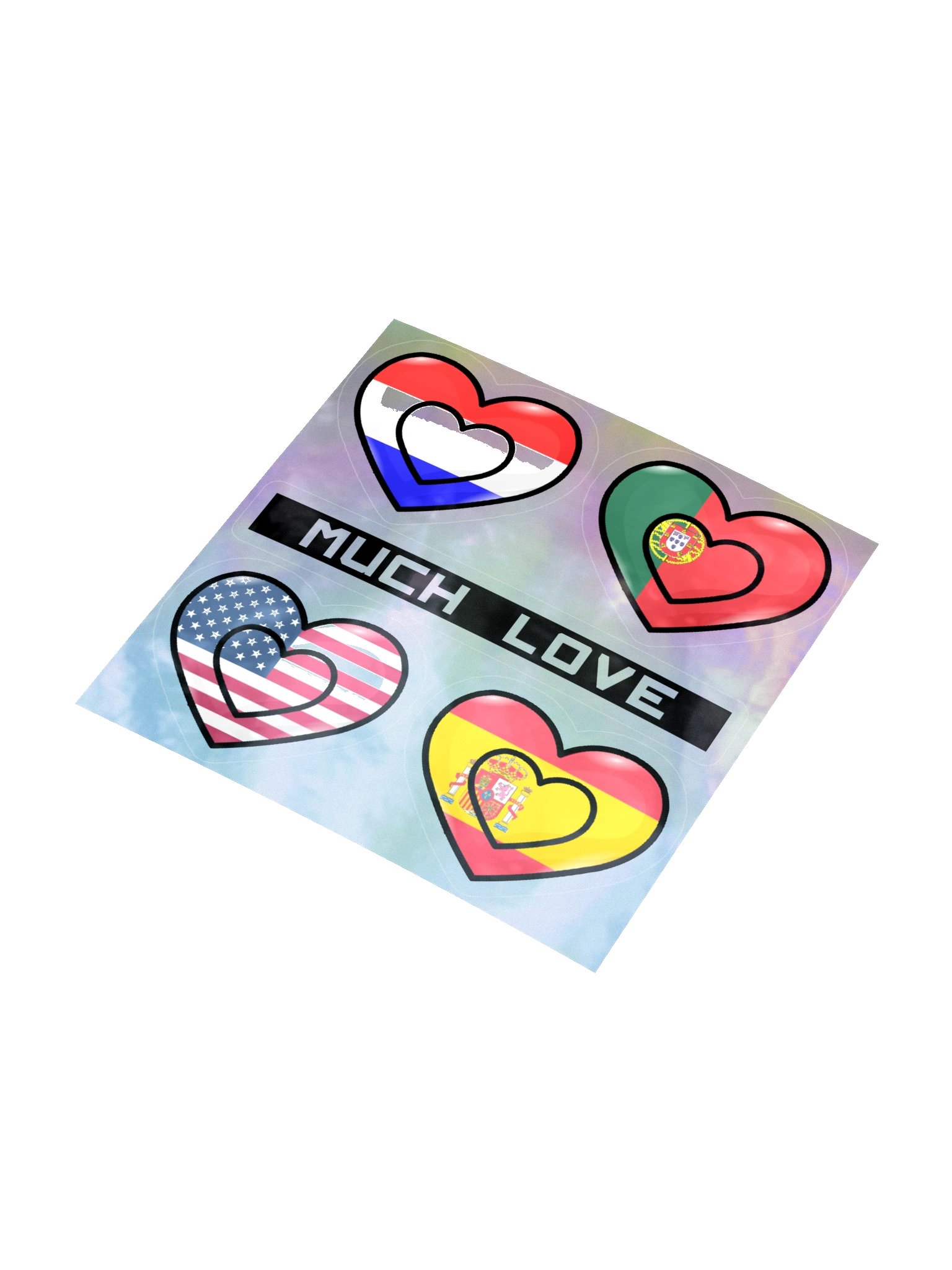 Heart Flag Stickers product image (5)