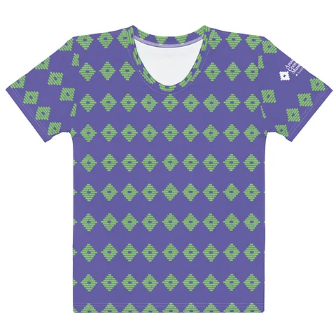 Anacostia Community Museum Tee - Purple/Green (Women’s) product image (1)
