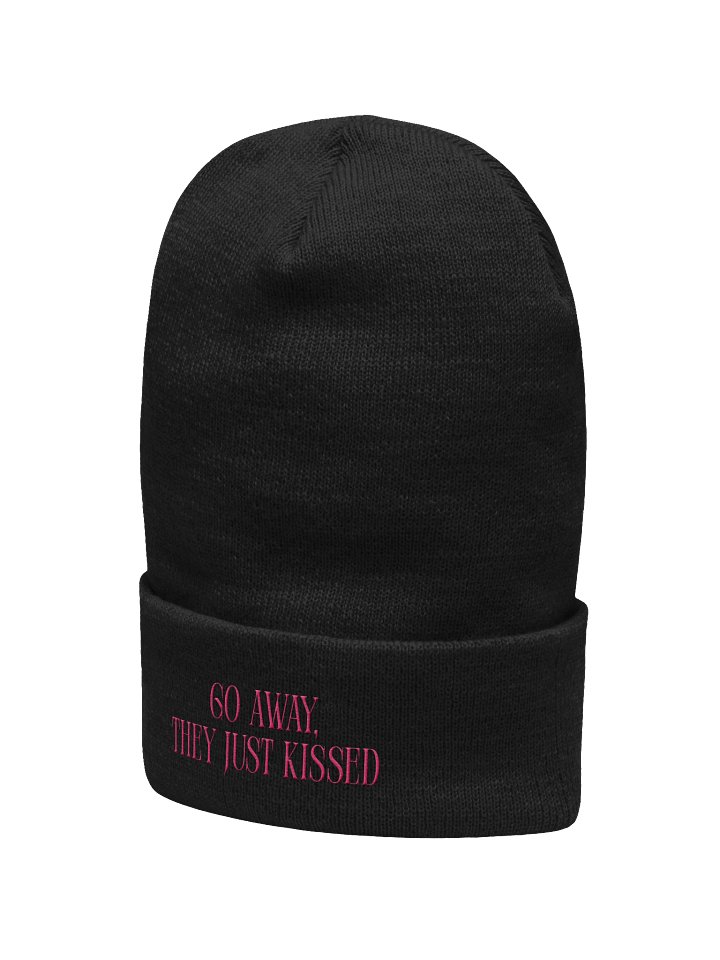go away, they just kissed beanie product image (6)