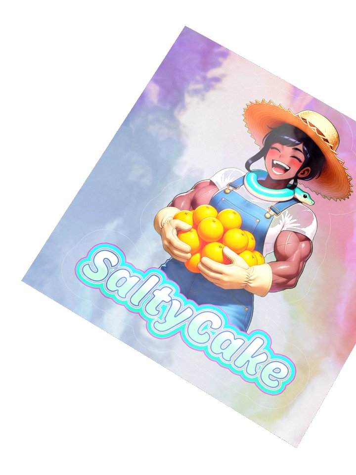 SALTYCAKE HARVEST Kiss Cut Holographic Sticker product image (5)