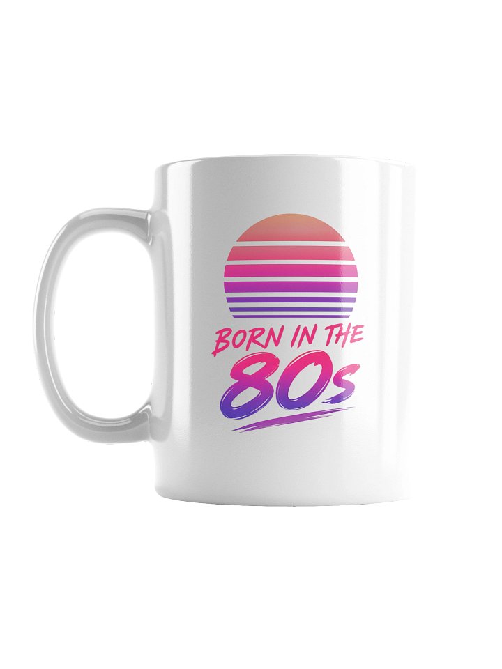 Born in the 80s Neon Retro Mug product image (2)