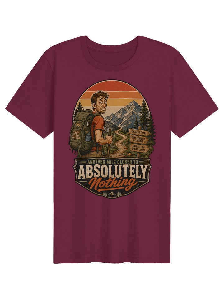 Another Mile to Nowhere Funny Hiking Tee product image (1)