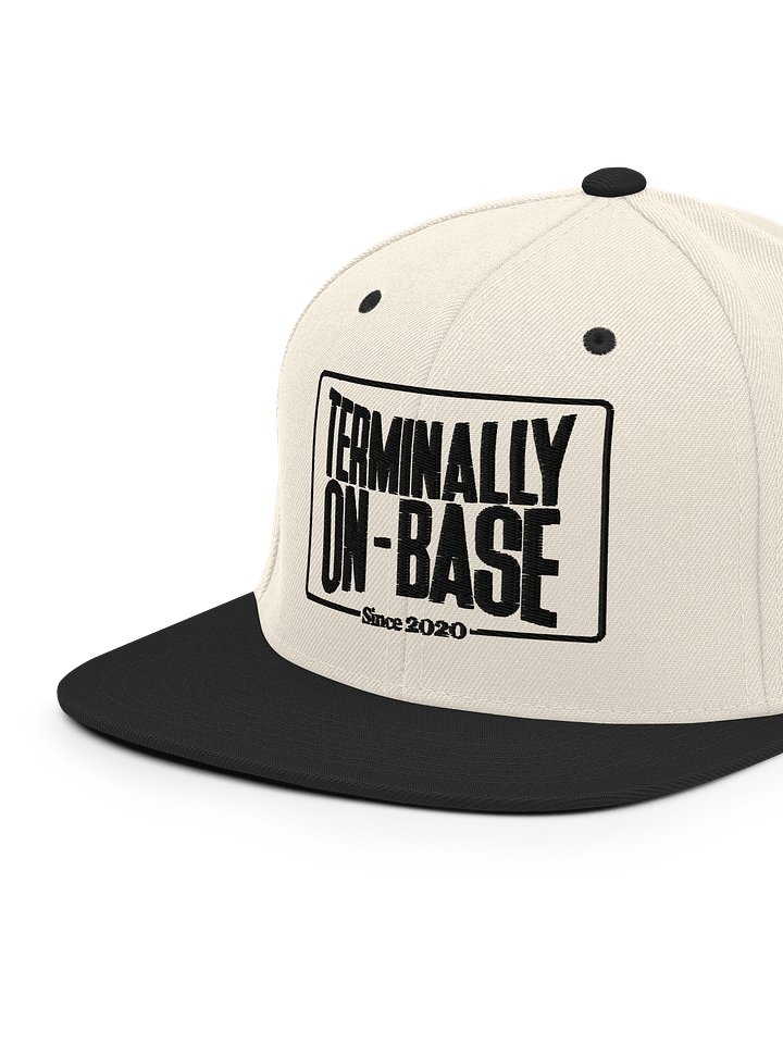 "Terminally On-Base" Snapback product image (2)