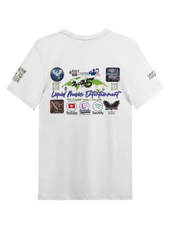 Limited Edition TwitchCon 2025 Liquid Army Network Tee Bright product image (9)